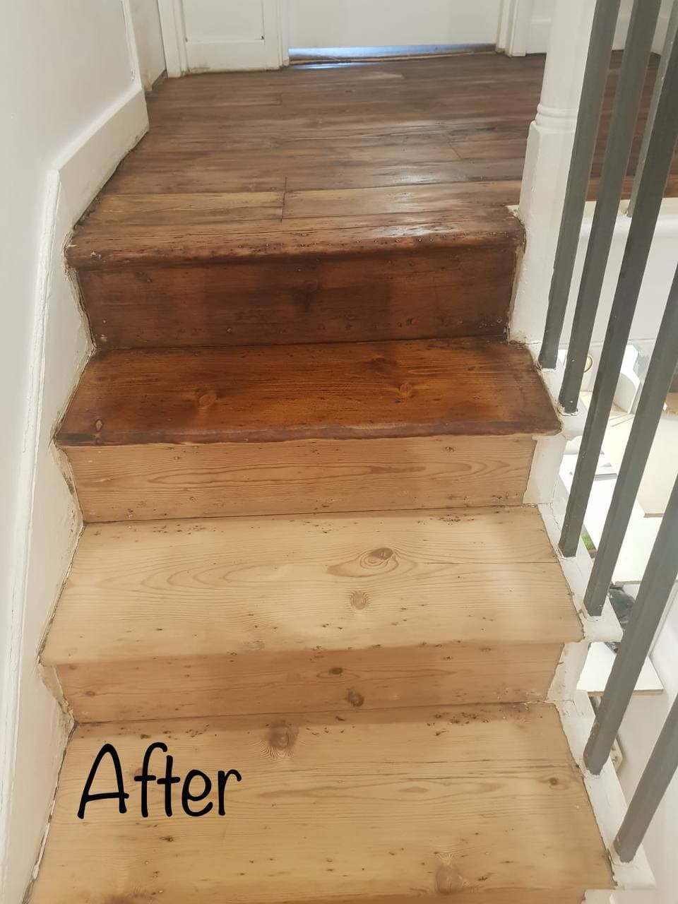 Gallery 01 Sand and oak stain and varnish finish AFS (Alchemist